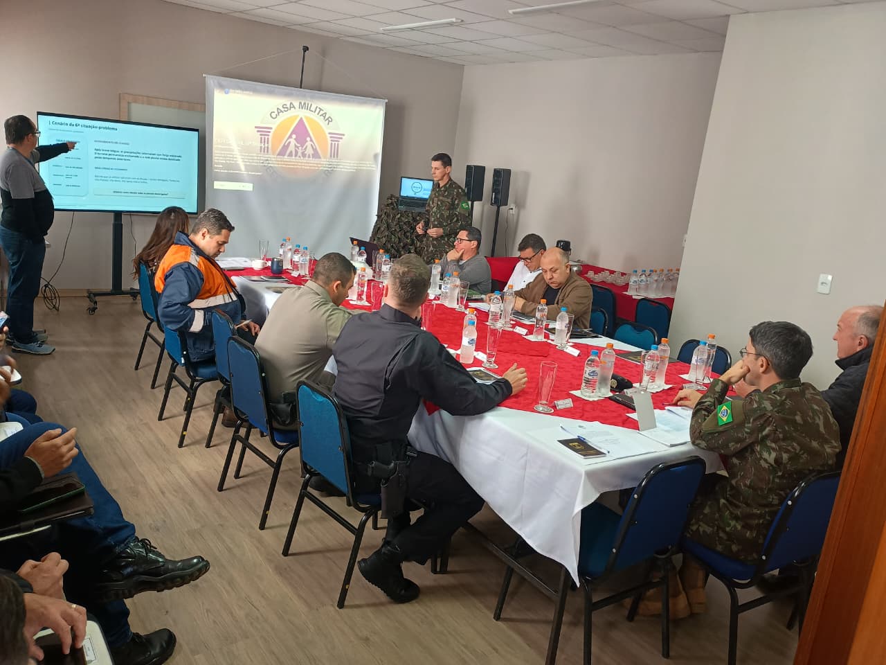 Simulado reforça preparação para situações de emergência em Santa Rosa