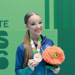 Patinadora santa-rosense conquista medalha de bronze no Mundial de Patinação Artística pelo segundo ano consecutivo