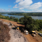 Costana apresenta avanços das obras e destaca 80 mil metros cúbicos movimentados no empreendimento