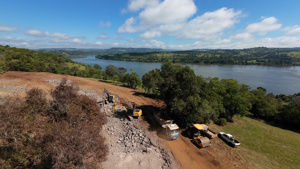 Costana apresenta avanços das obras e destaca 80 mil metros cúbicos movimentados no empreendimento